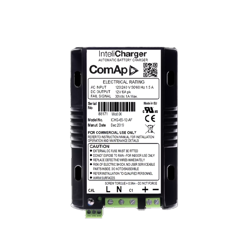 ComAp Automatic Battery Charger InteliCharger 65  12-AF