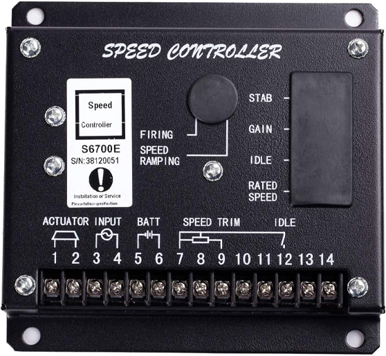 S6700E Speed Control Unit