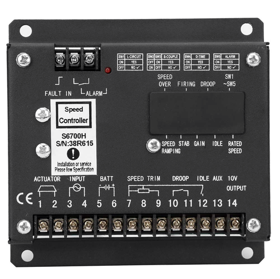 S6700H Speed Controller Governor