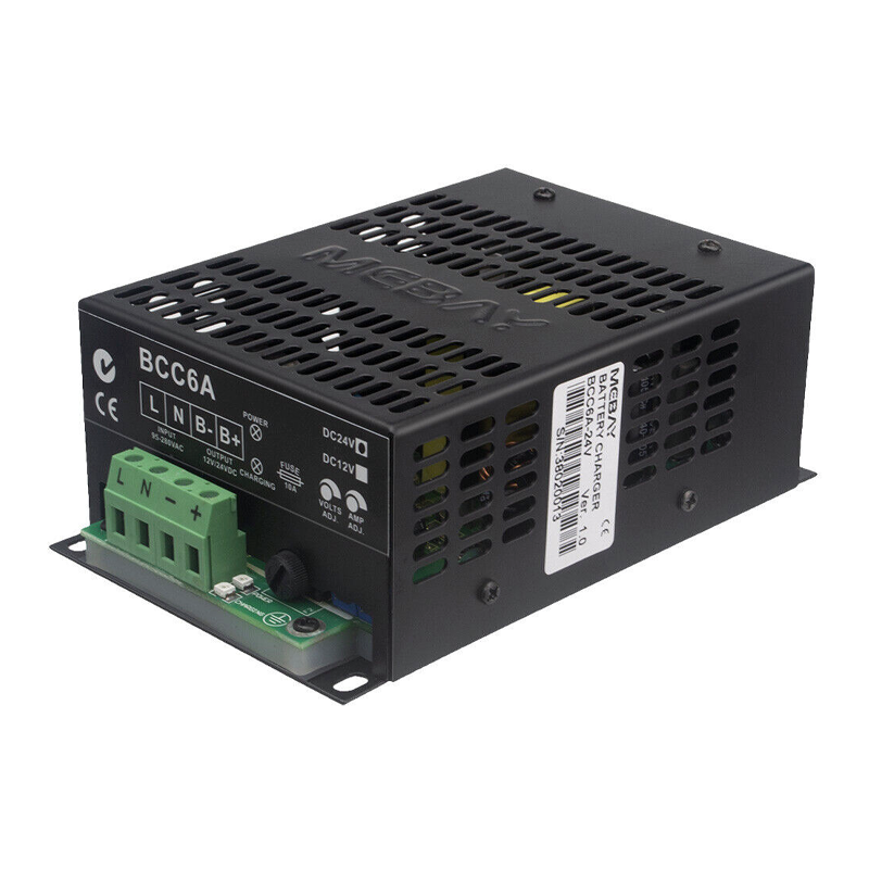 BCC6A  Mebay 12V 6A intelligent Battery Charger