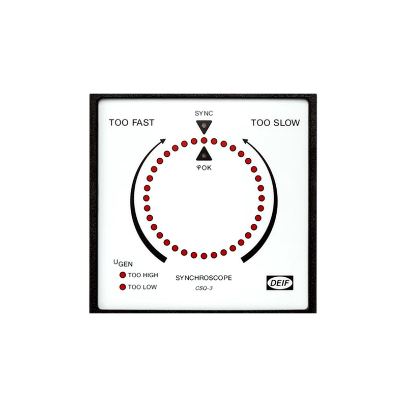 DEIF CSQ-3 LAND Multi-Function Synchroscope Meter