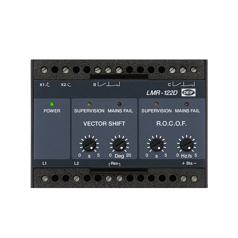 DEIF LMR-122D generator protection relay