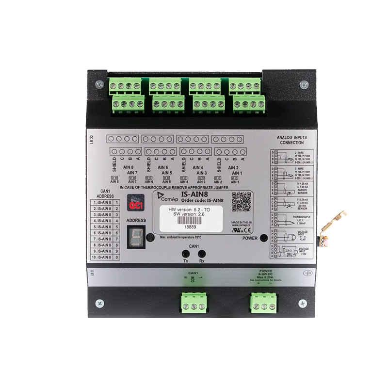 IS-AIN8 Analogue Input Module